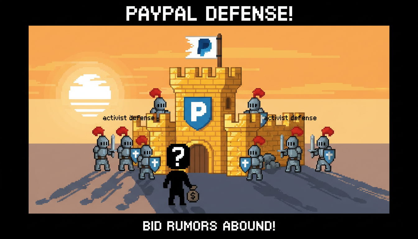 Paypal preps for activist defense amid bid rumors