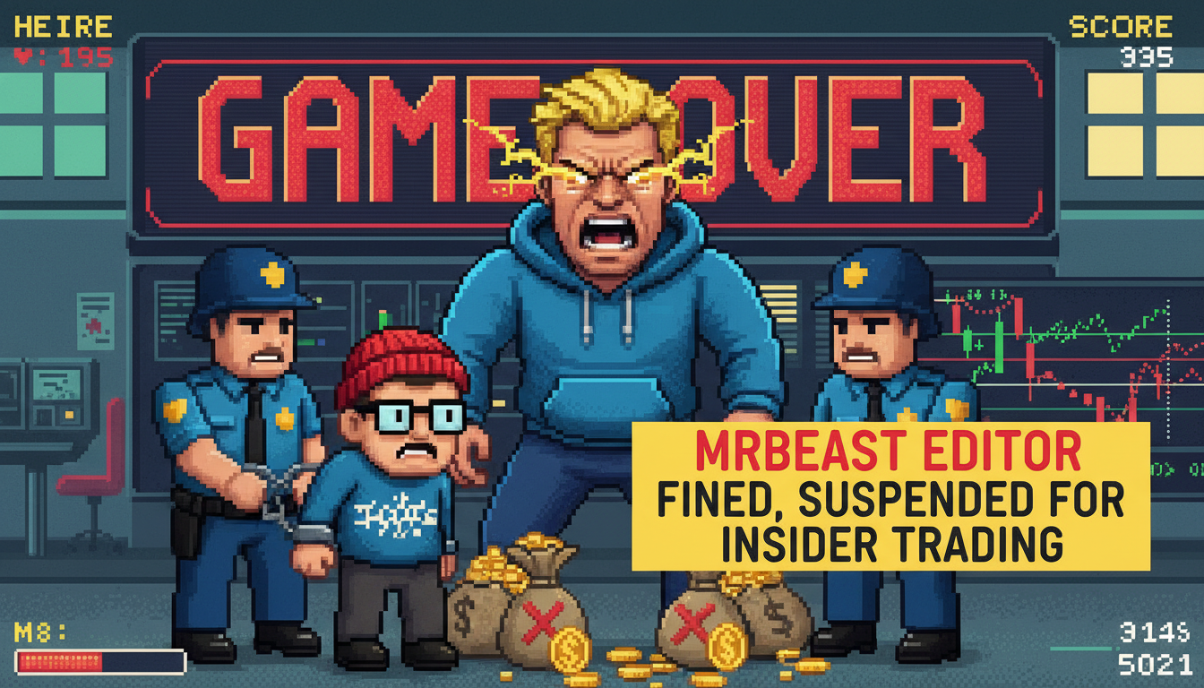 MrBeast Editor Fined, Suspended For Insider Trading