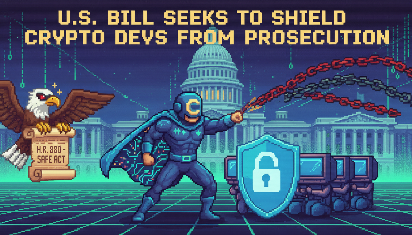 U.S. Bill Seeks to Shield Crypto Developers From Prosecution
