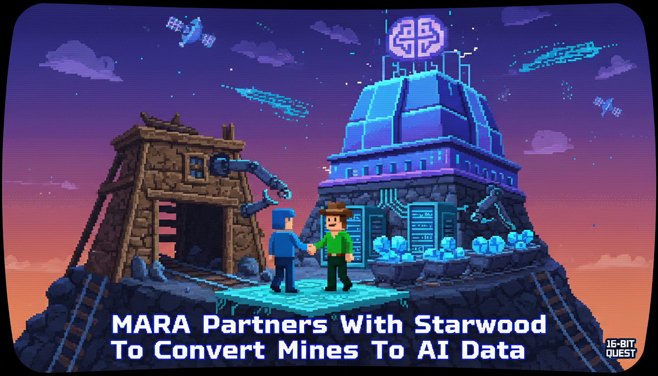 MARA Partners With Starwood To Convert Mines To AI Data