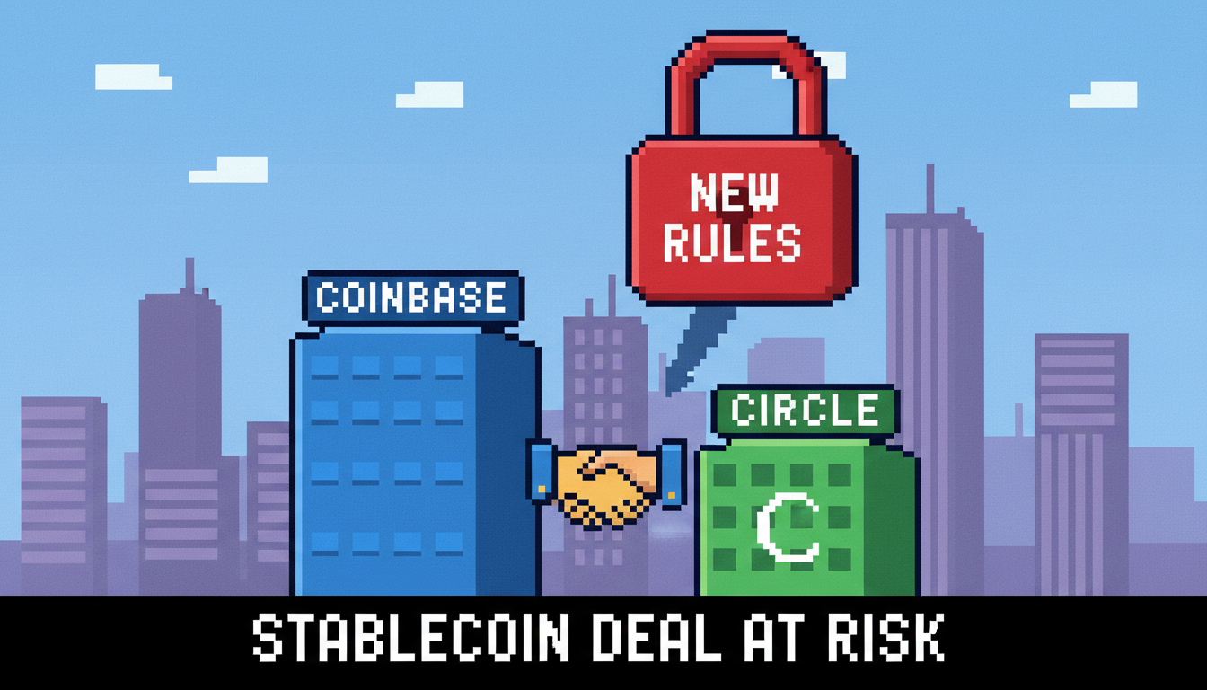 New Stablecoin Rules Threaten Coinbase-Circle Deal