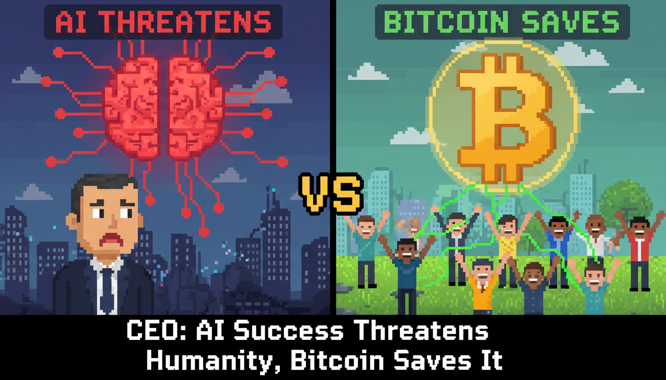 CEO: AI Success Threatens Humanity, Bitcoin Saves It