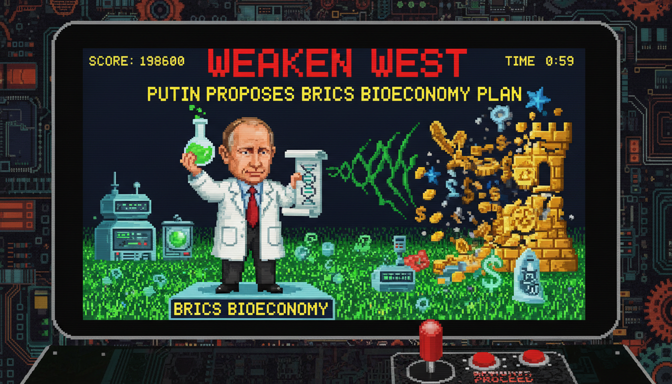 Putin Proposes BRICS Bioeconomy Plan to Weaken West