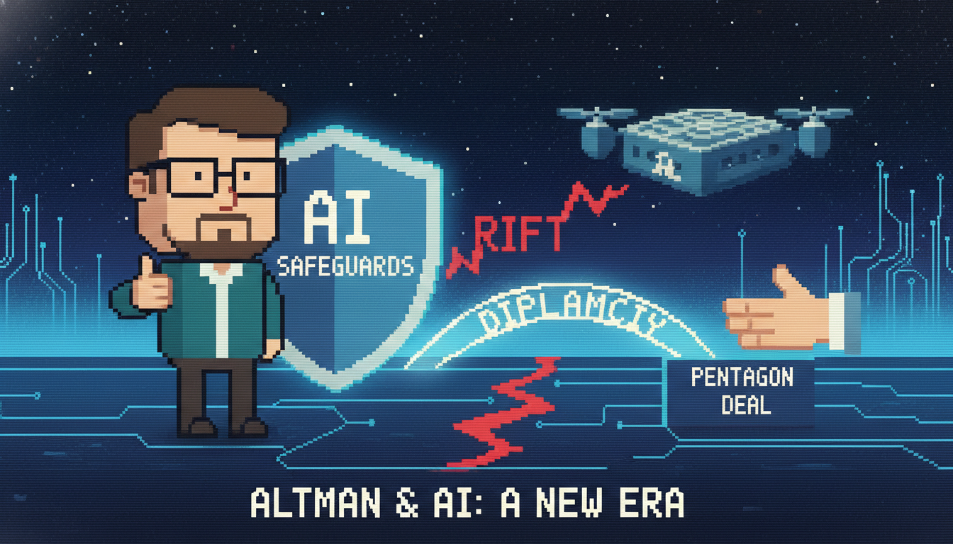 Altman backs AI safeguards, eyes Pentagon deal despite rift