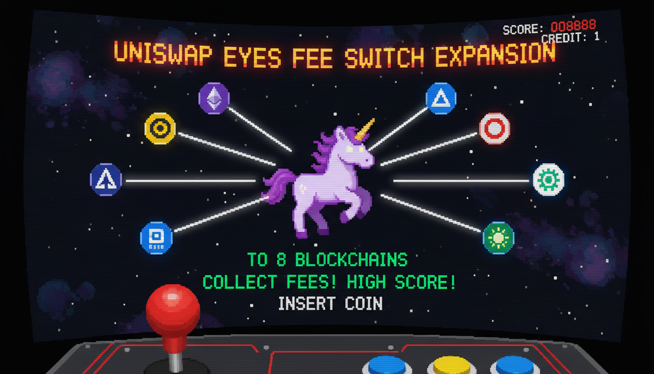 Uniswap Eyes Fee Switch Expansion to 8 Blockchains