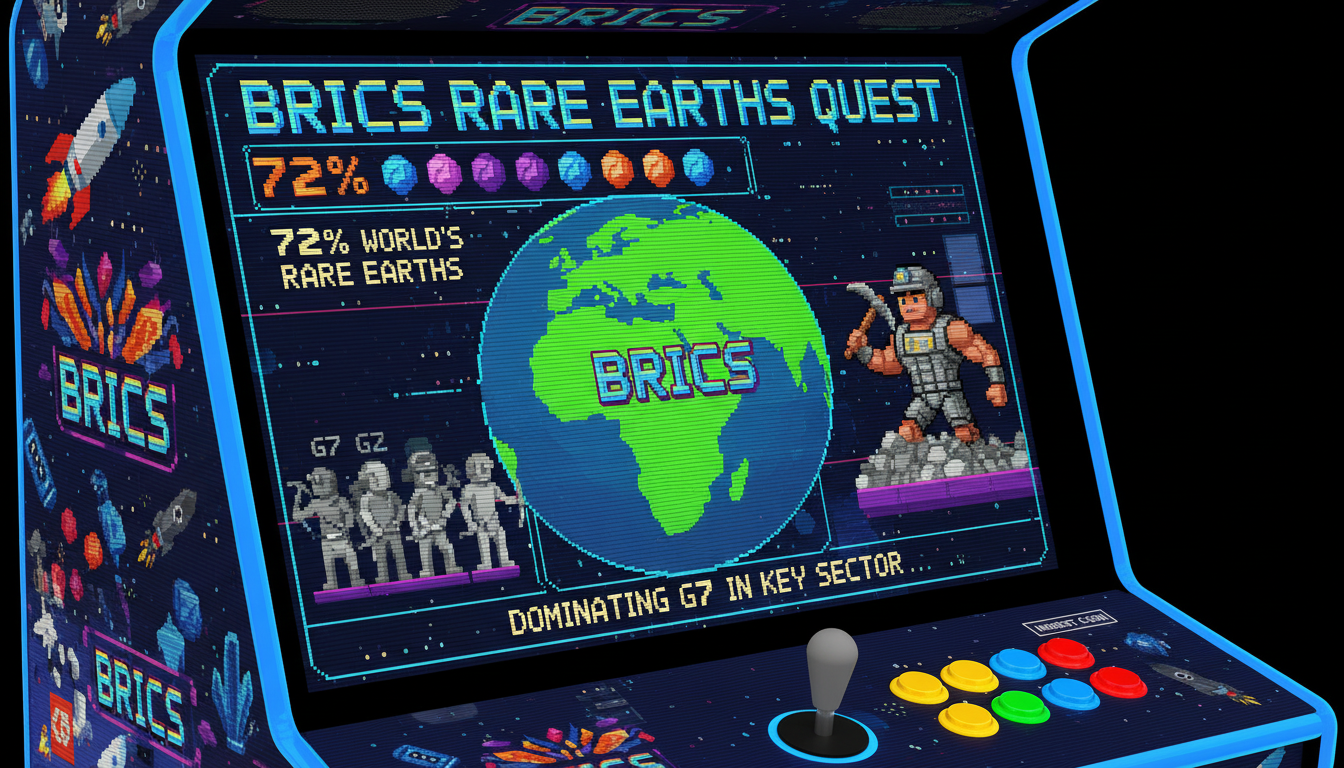 BRICS Holds 72% of World's Rare Earths, Dominating G7 in Key Sector
