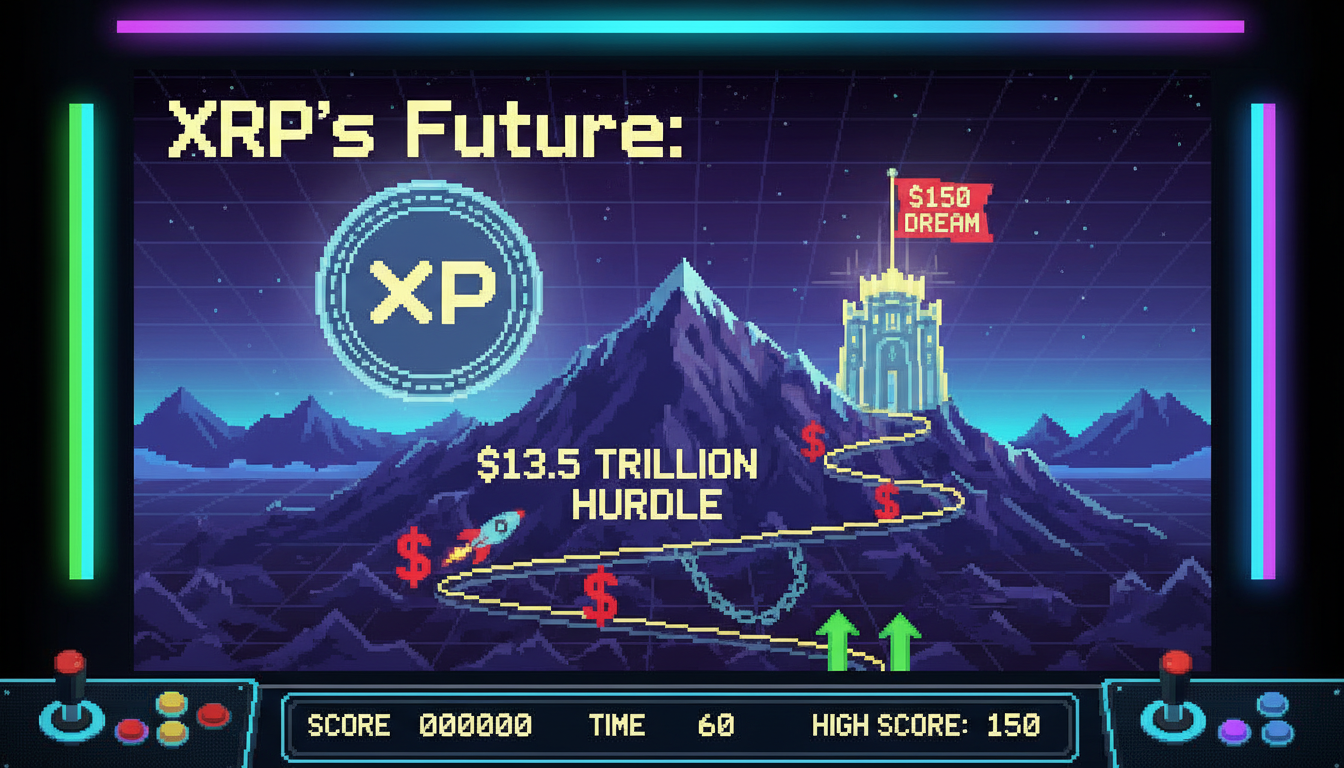 XRP's Future: $13.5 Trillion Hurdle to $150 Dream