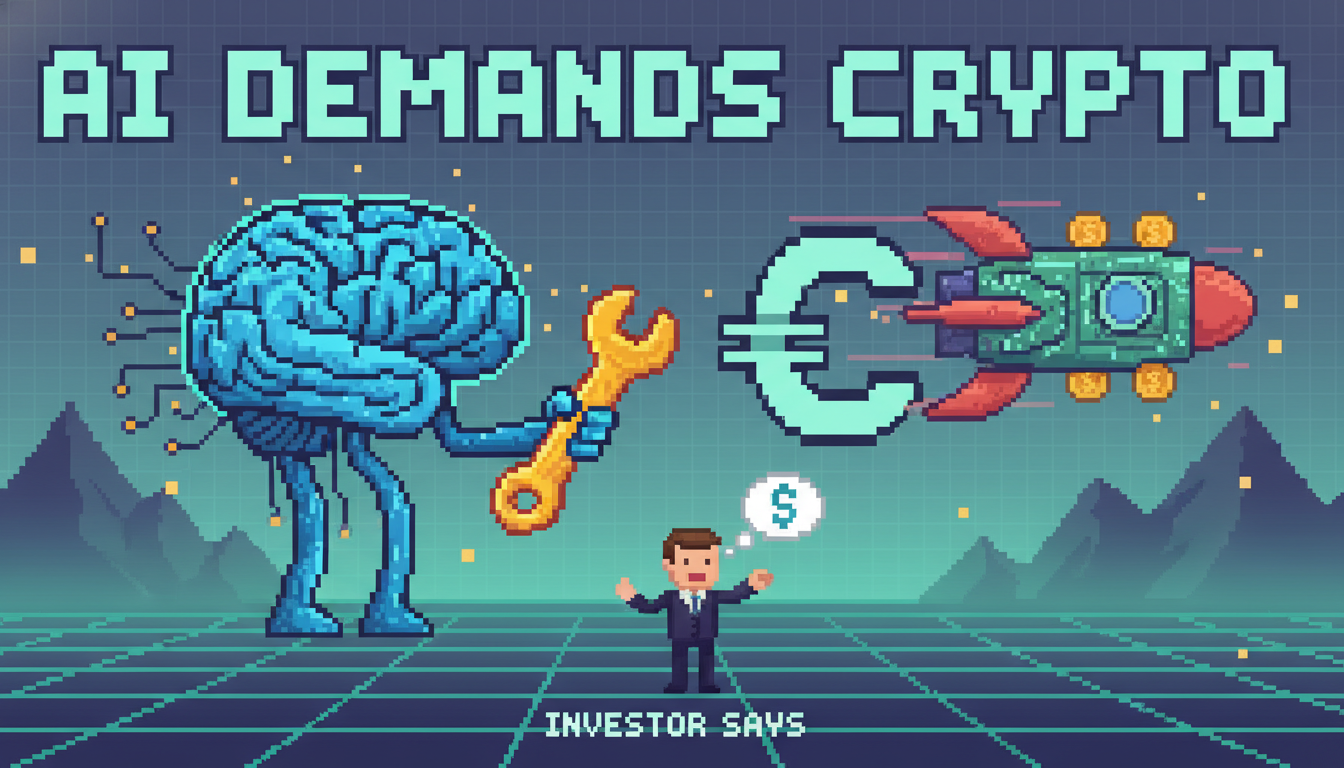AI Demands Crypto to Keep Pace, Investor Says