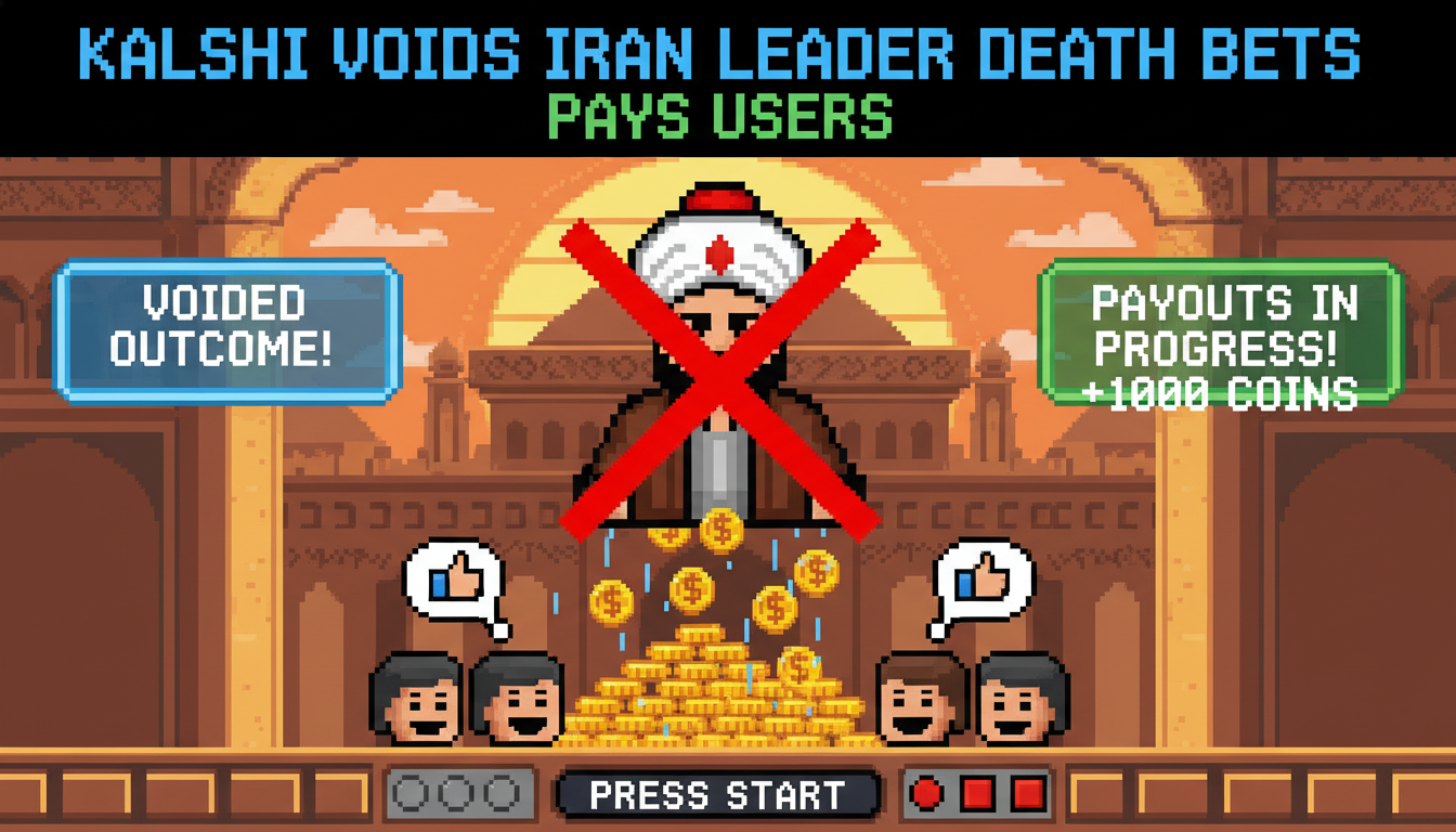 Kalshi Voids Iran Leader Death Bets, Pays Users
