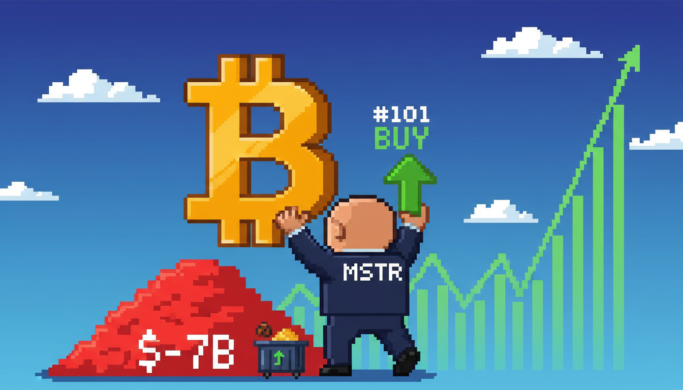MSTR Bitcoin Buy #101 After $7 Billion Loss
