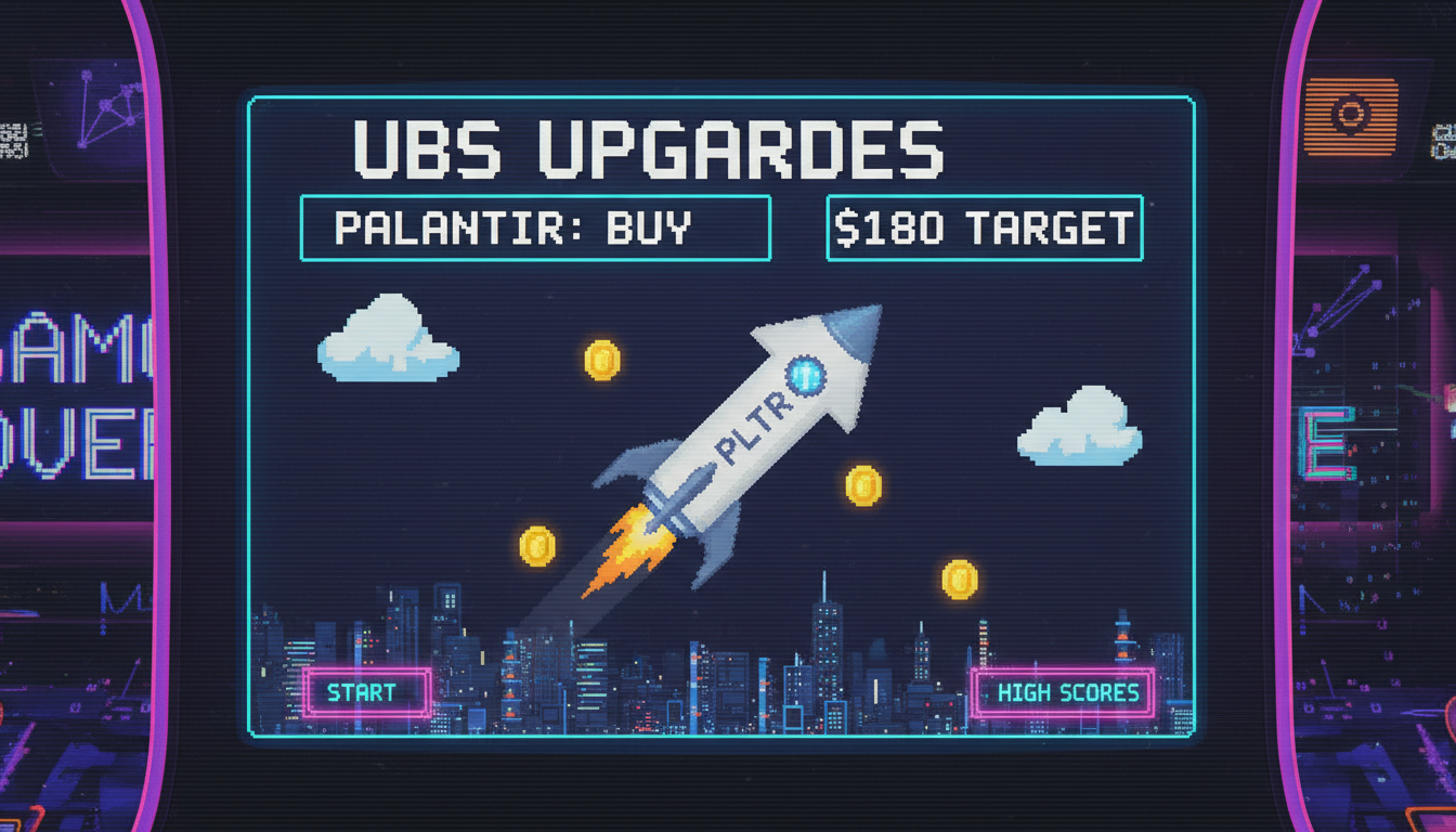 UBS Upgrades Palantir to Buy, Sets $180 Target Price