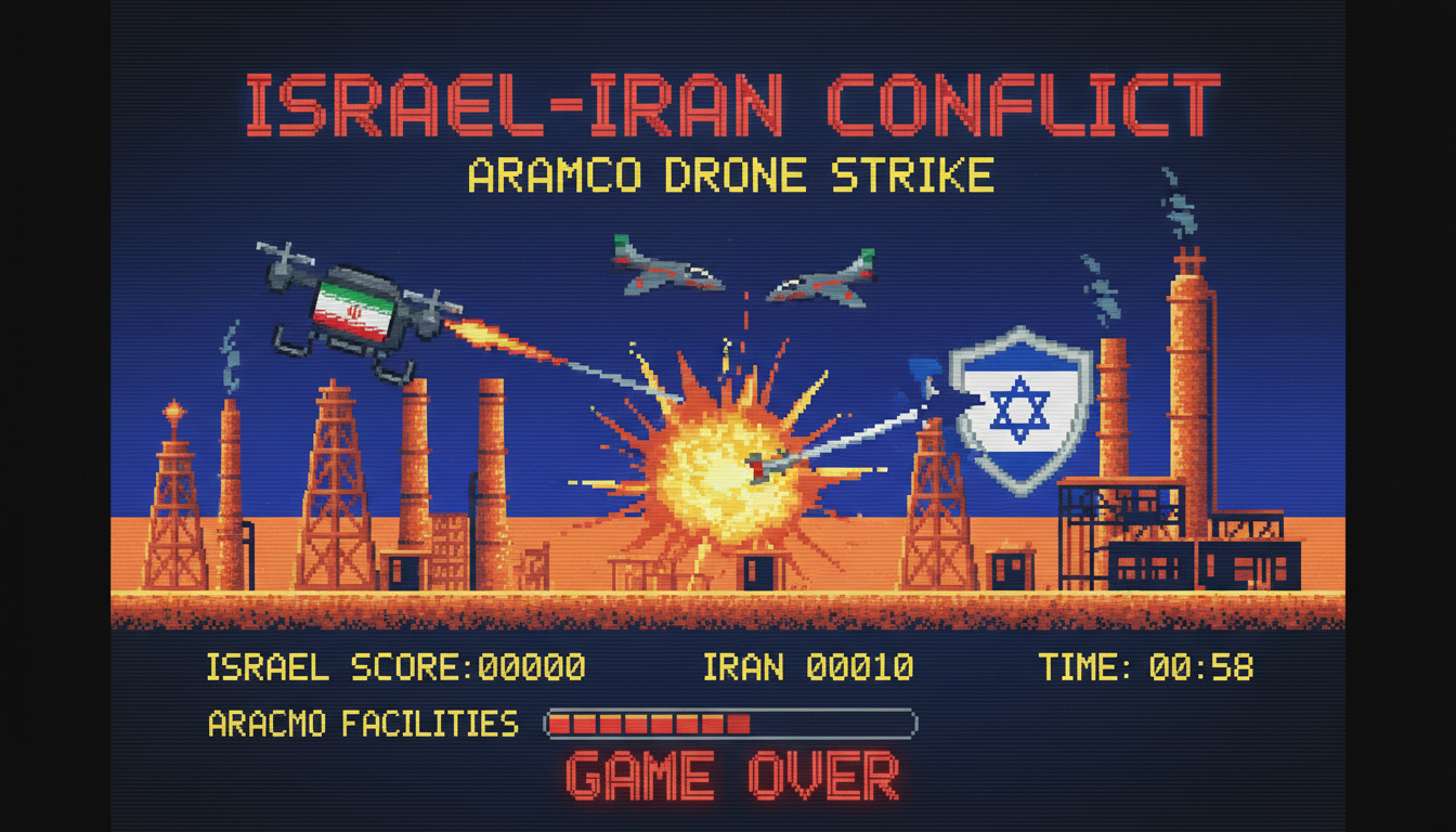 Israel-Iran Conflict Escalates After Aramco Drone Strike