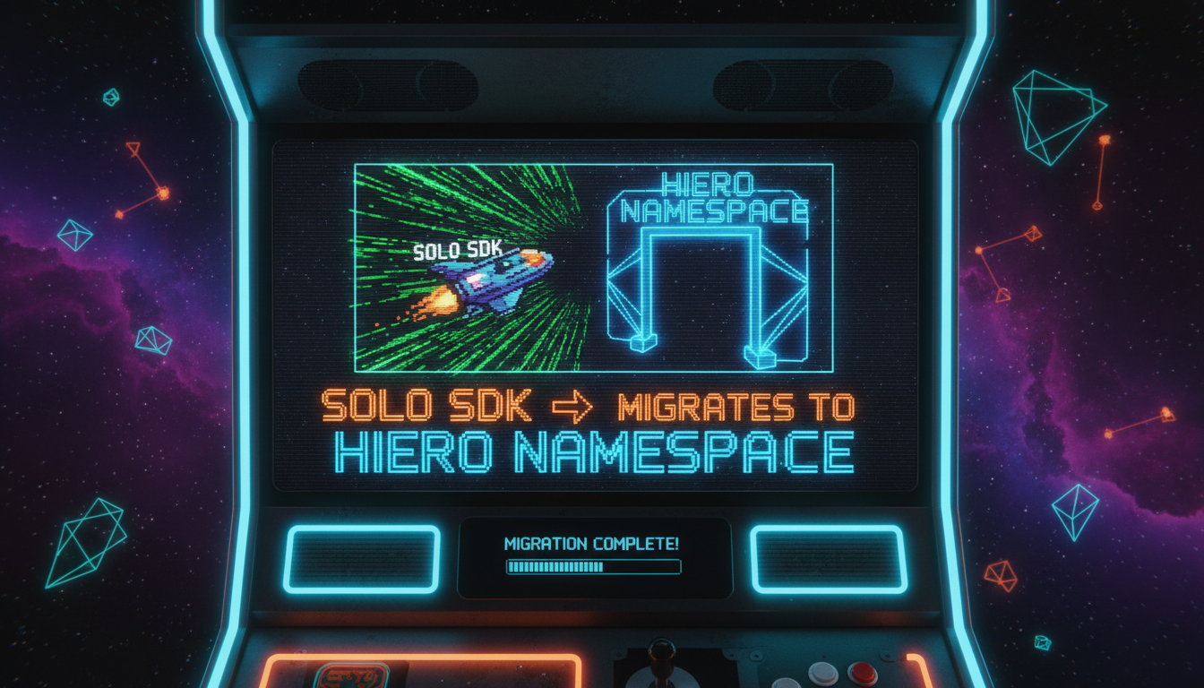 Solo SDK Migrates to Hiero Namespace