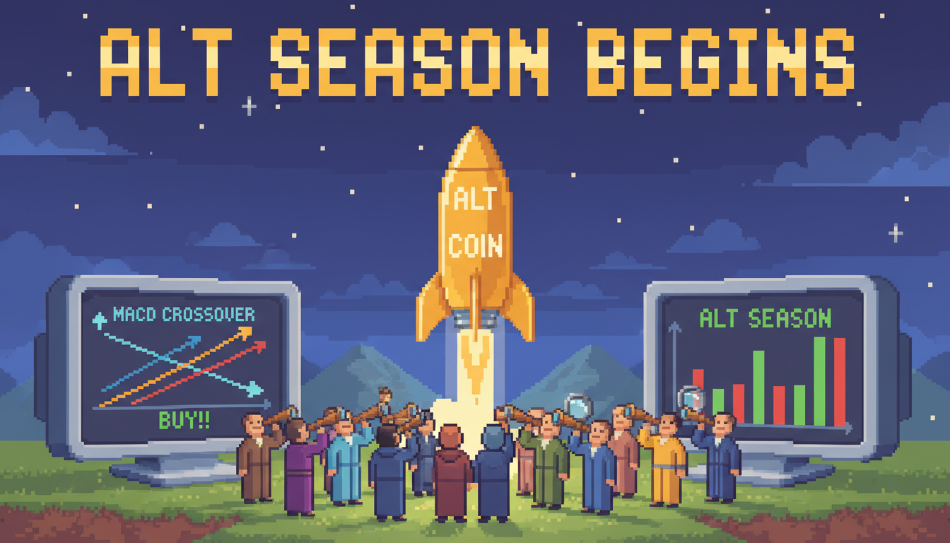 Alt Season Begins as Analysts Spot MACD Crossovers