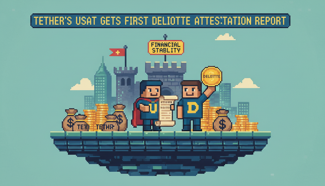 Tether’s USAT Gets First Deloitte Attestation Report