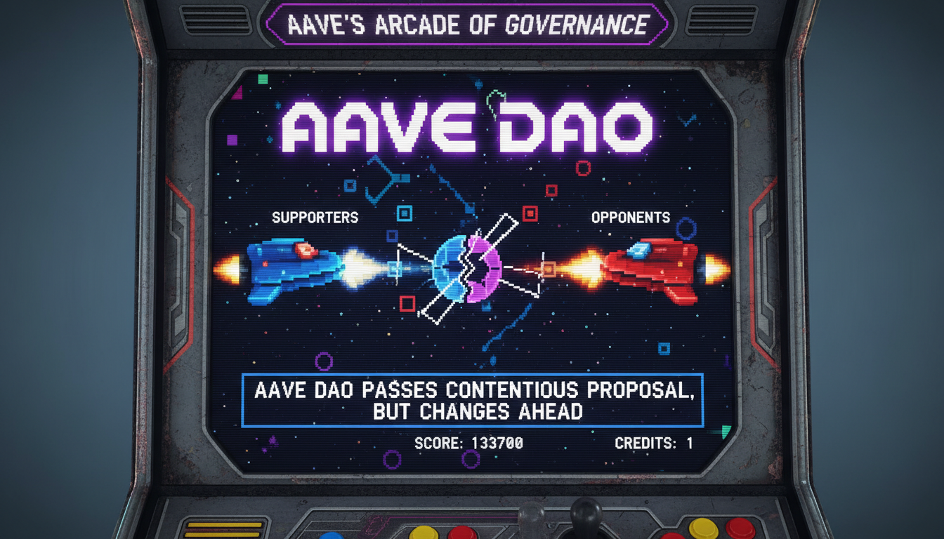 Aave DAO Passes Contentious Proposal, But Changes Ahead
