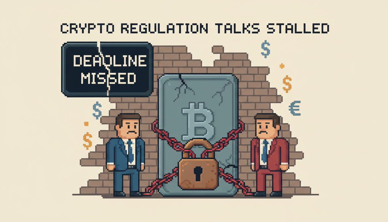 Crypto Regulation Talks Stalled After Deadline Miss