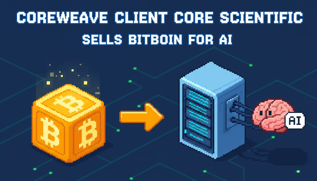 CoreWeave Client Core Scientific Sells Bitcoin For AI