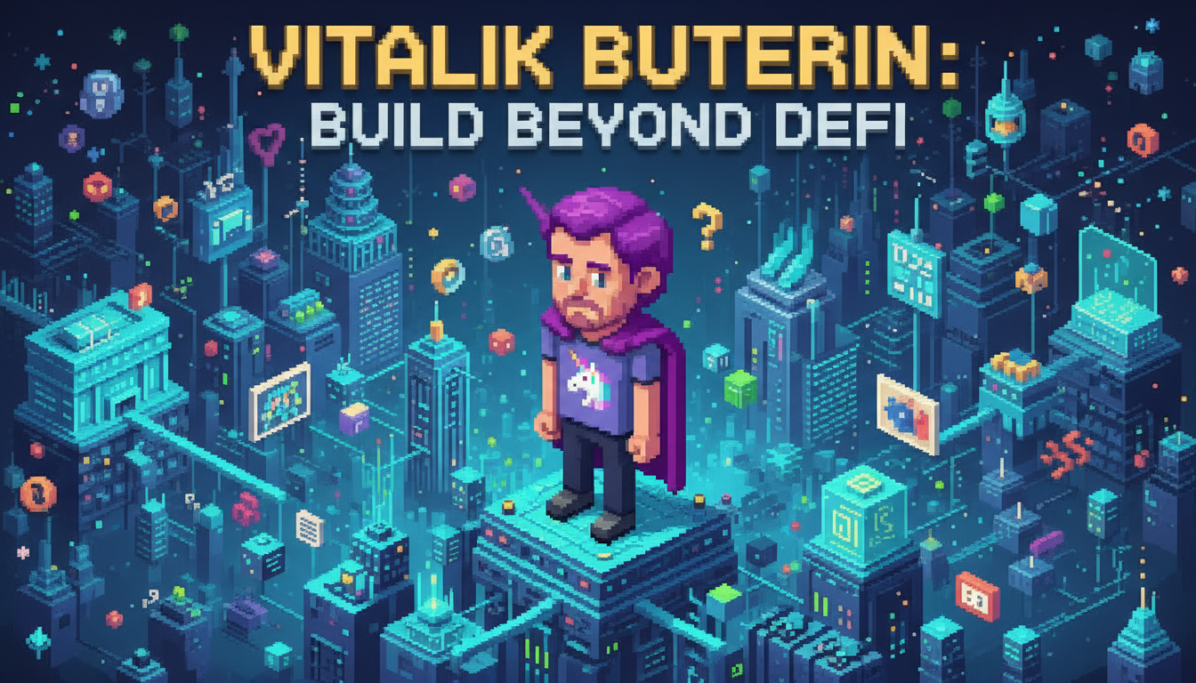 Vitalik Buterin: Build Beyond DeFi