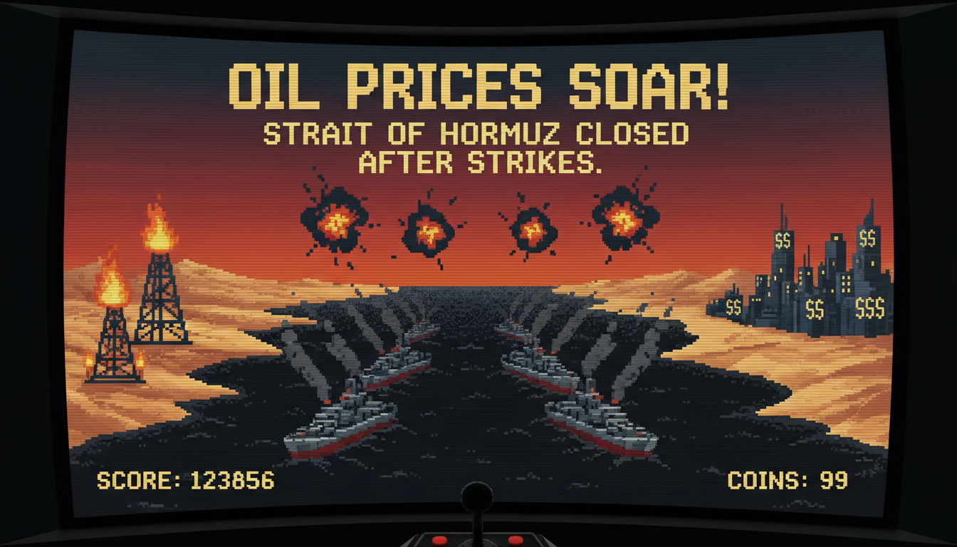 Oil Prices Soar as Strait of Hormuz Closed After Strikes