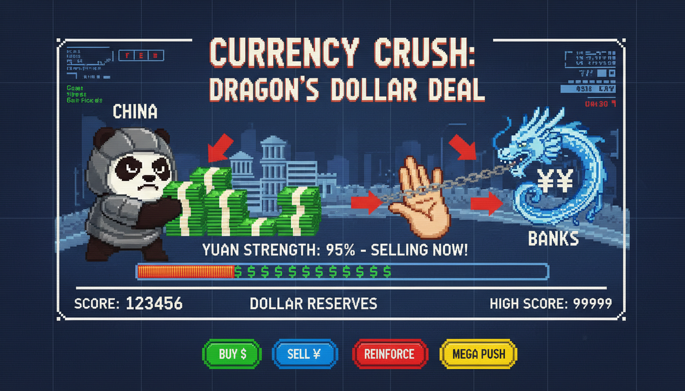 China Pushes Banks to Buy Dollars, Curb Surging Yuan