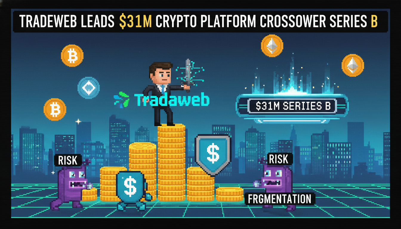 Tradeweb Leads $31M Crypto Platform Crossover Series B