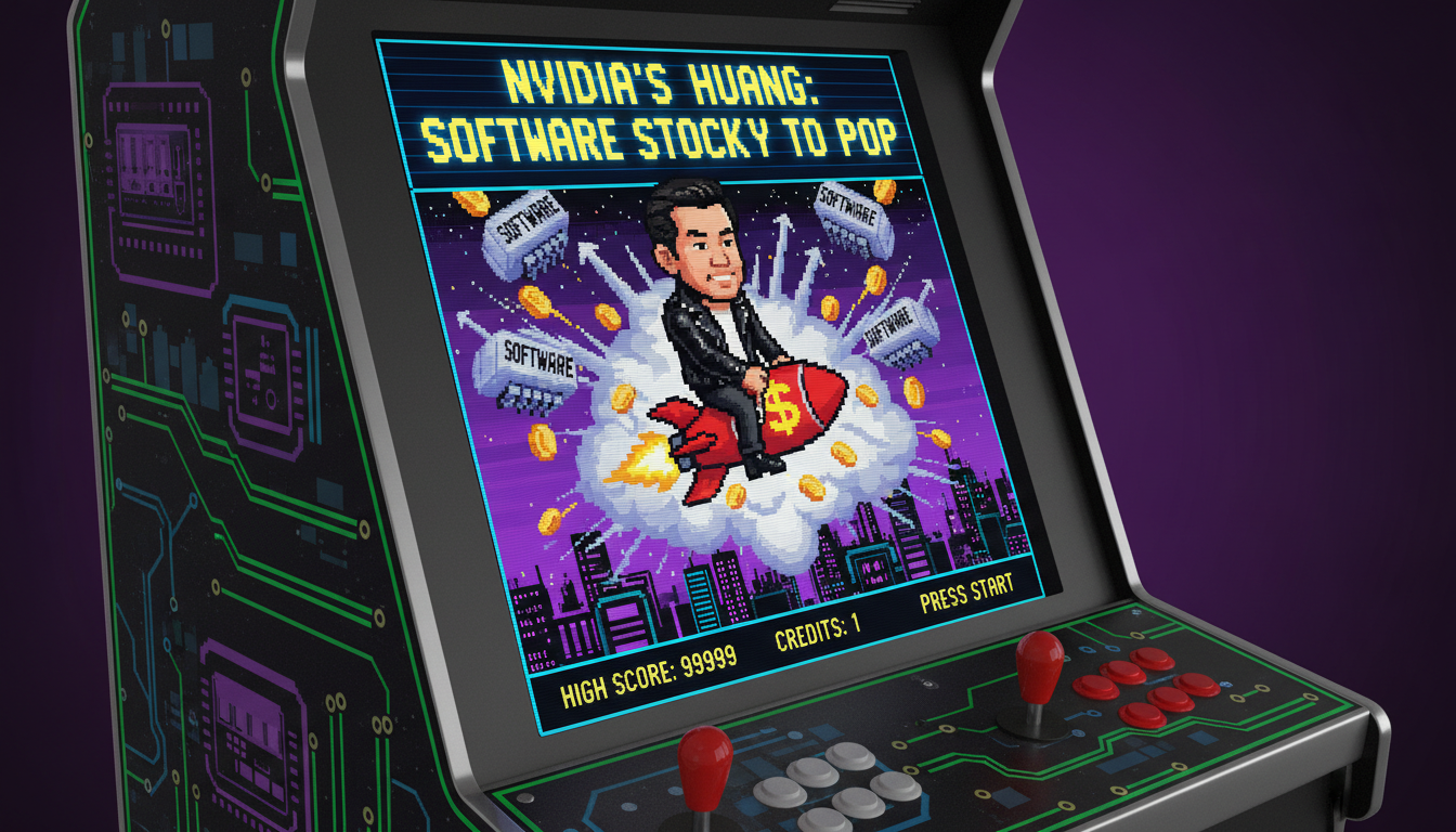 Nvidia's Huang: Software Stocks Ready to Pop