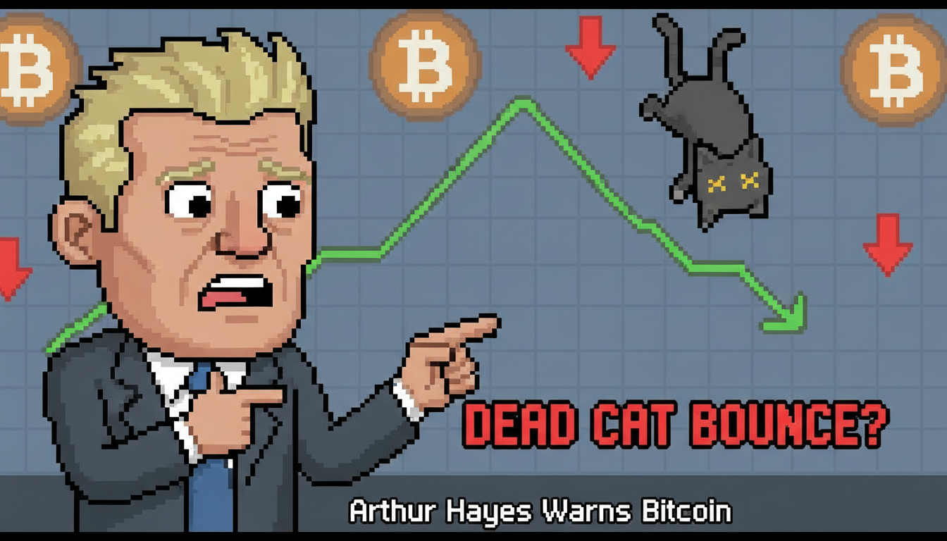 Arthur Hayes Warns Bitcoin Rally Could Be a ‘Dead Cat Bounce’