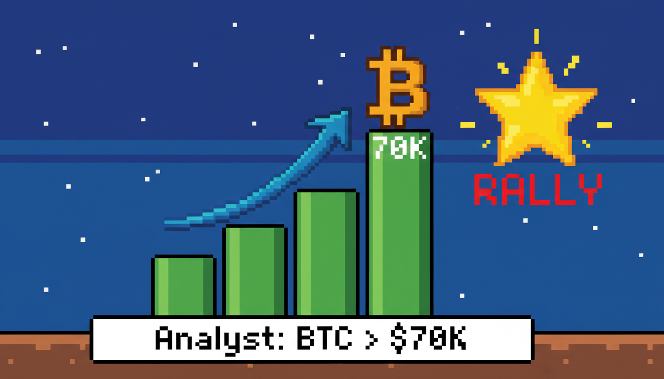 Analyst: Bitcoin Over $70K Aims for Another Rally