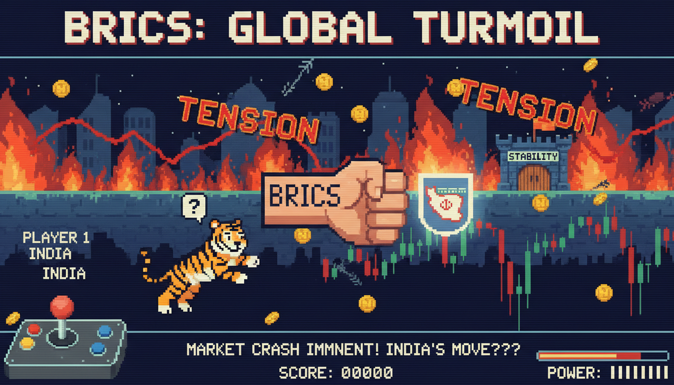 BRICS Backs Iran as Tensions Rock Markets, India's Stance Unclear