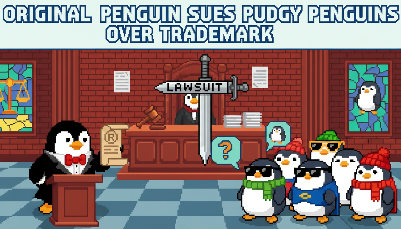 Original Penguin Sues Pudgy Penguins Over Trademark