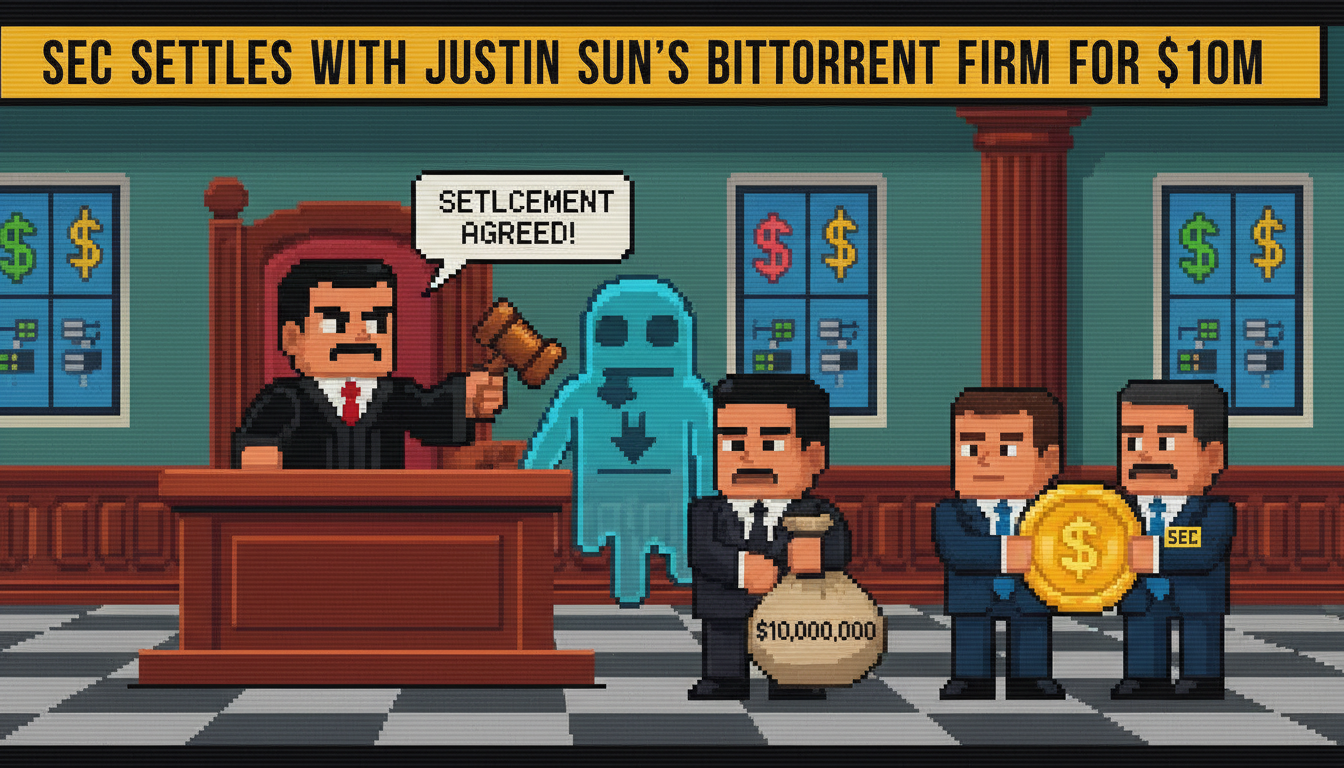 SEC Settles With Justin Sun's BitTorrent Firm for $10M