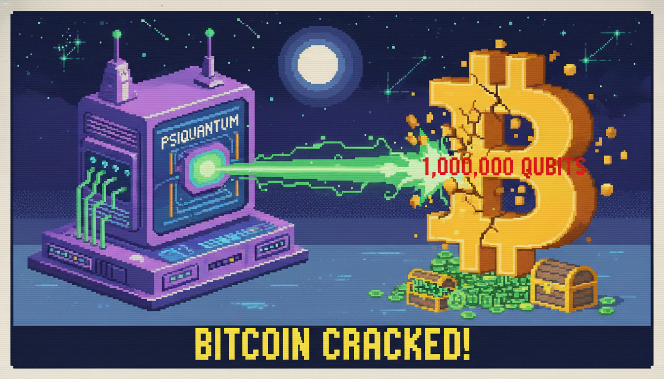 PsiQuantum starts 1 million-qubit Bitcoin-cracking build