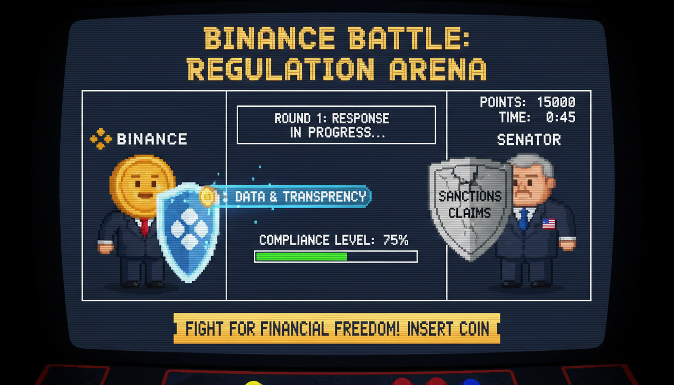 Binance Responds to US Senator Over Sanctions Claims