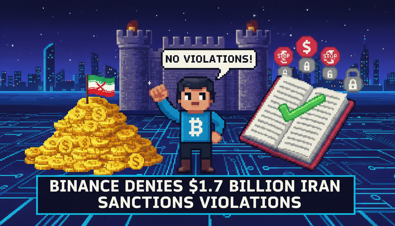 Binance Denies $1.7 Billion Iran Sanctions Violations