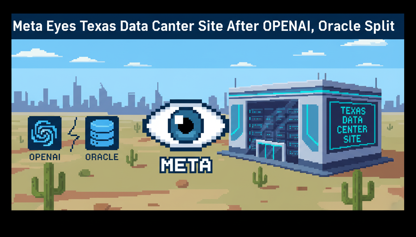 Meta Eyes Texas Data Center Site After OpenAI, Oracle Split