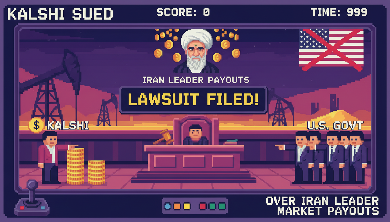 Kalshi Sued Over Iran Leader Market Payouts