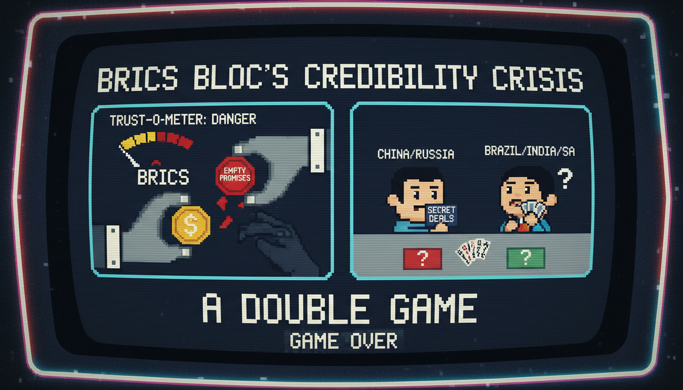 BRICS Bloc's Credibility Crisis: A Double Game