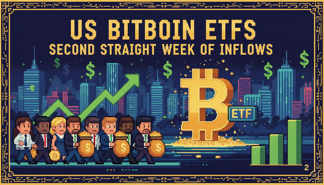US Bitcoin ETFs See Second Straight Week of Inflows