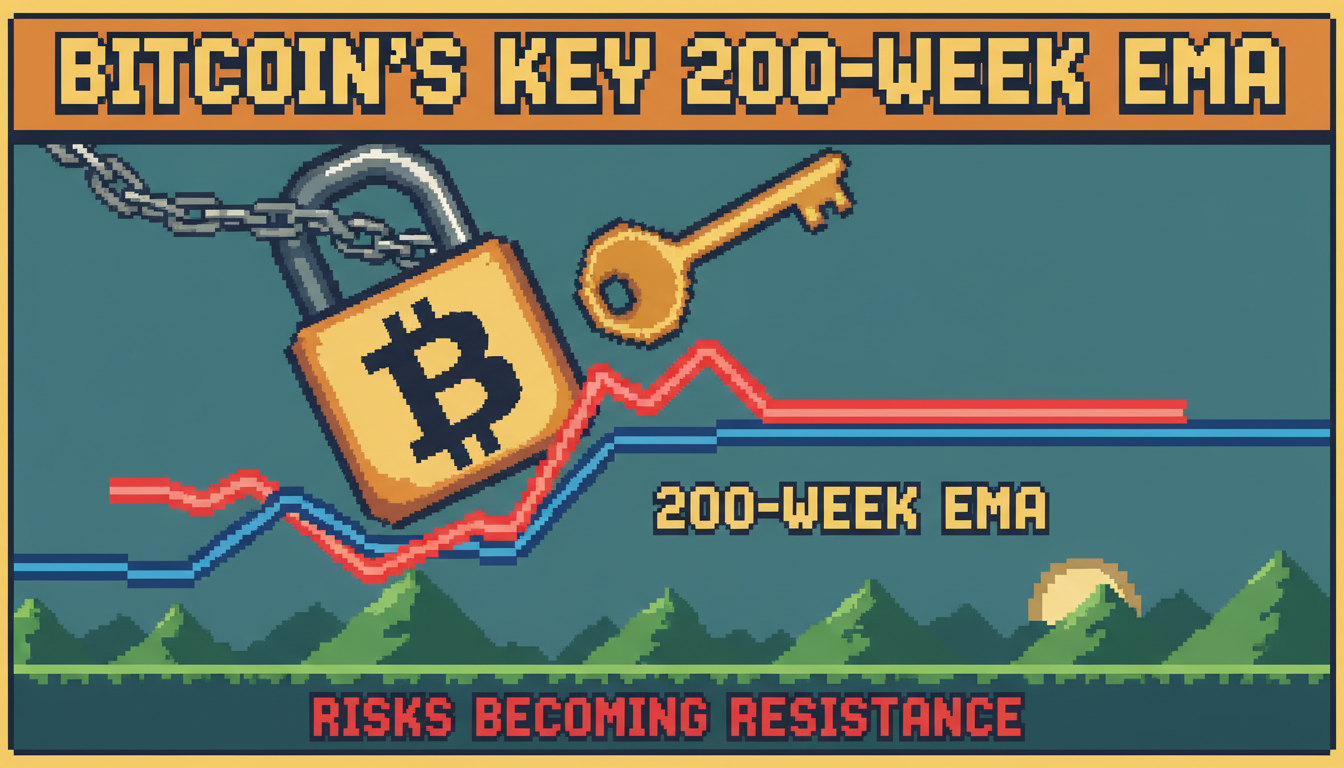 Bitcoin's Key 200-Week EMA Risks Becoming Resistance