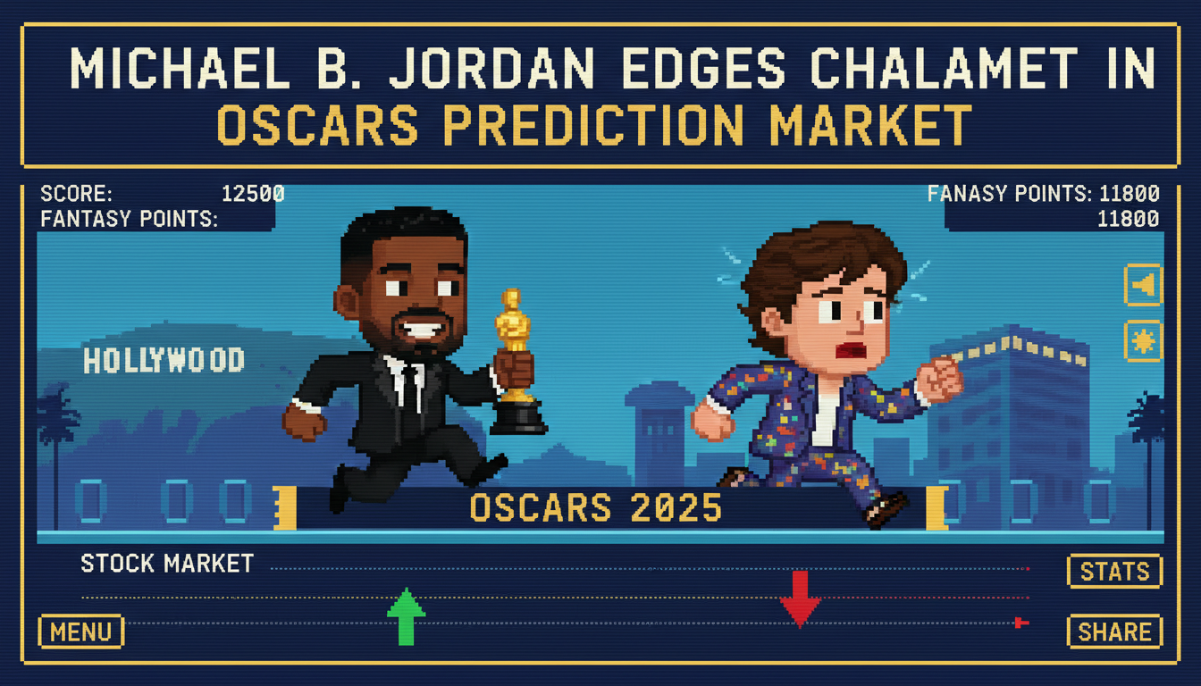 Michael B. Jordan Edges Chalamet in Oscars Prediction Market