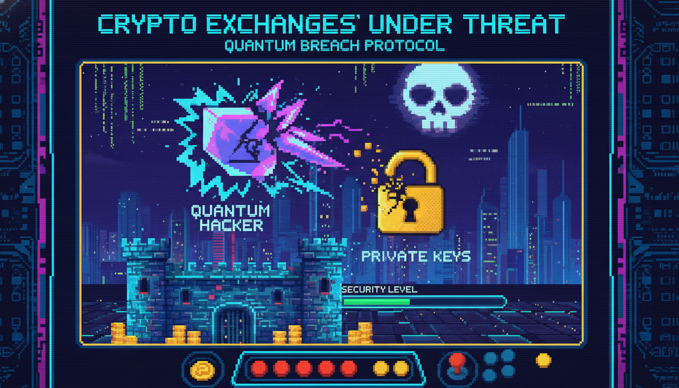 Crypto Exchanges' Key Security Threatened by Quantum Computing