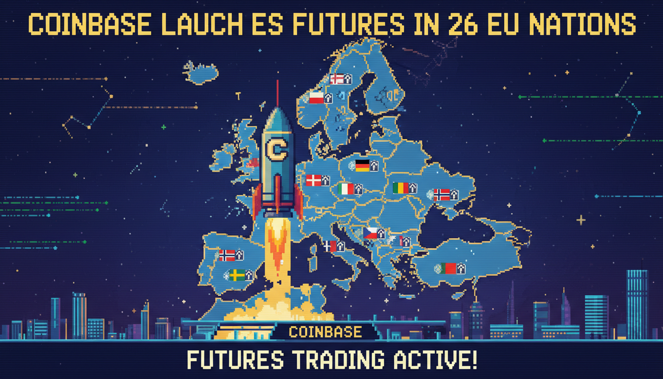 Coinbase Launches Futures Trading in 26 European Countries