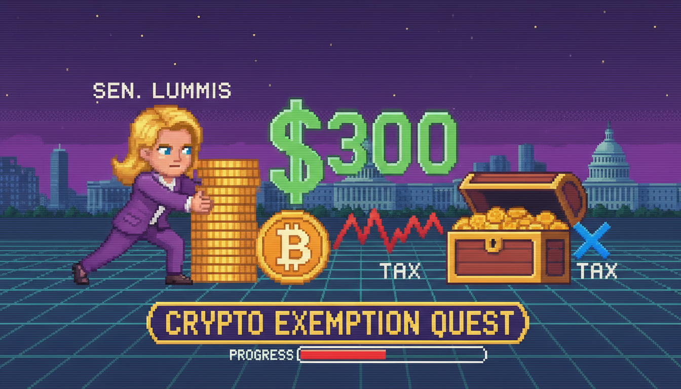 Sen. Lummis pushes for $300 crypto tax exemption