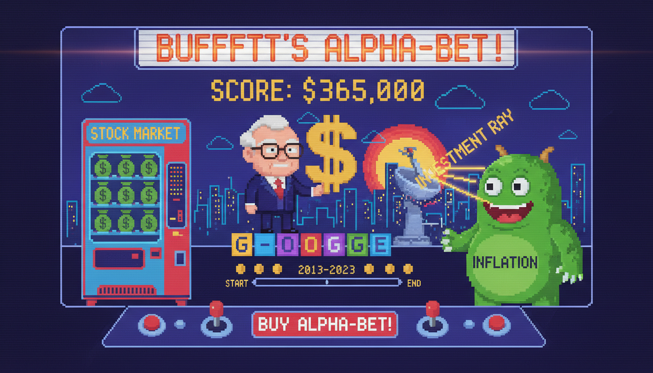 Alphabet Stock Could Have Made $365K In Decade: Buffett Wisdom