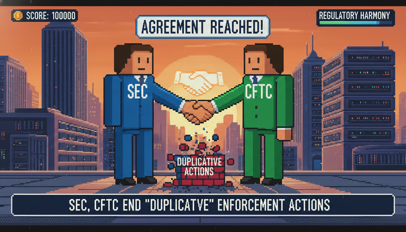 SEC, CFTC agree to end 'duplicative' enforcement actions
