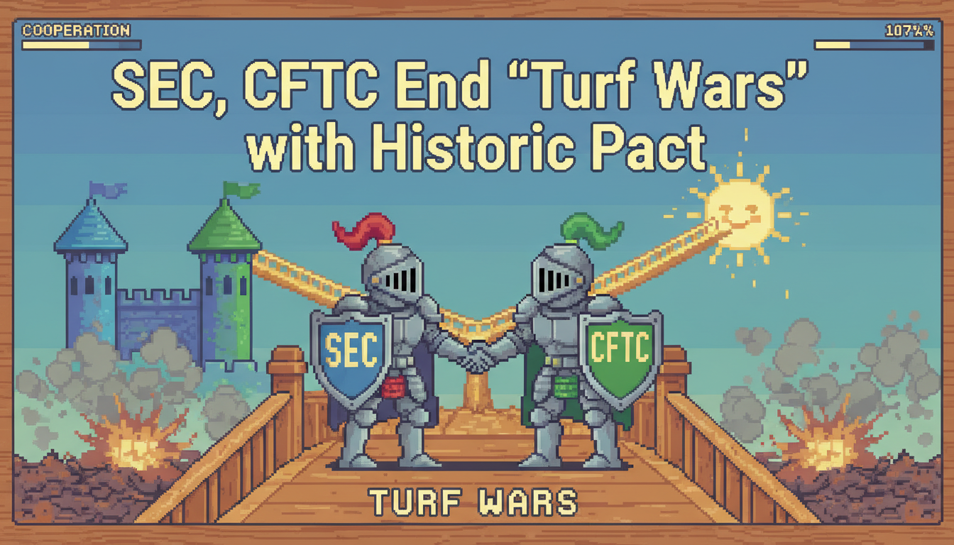 SEC, CFTC End 'Turf Wars' with Historic Pact
