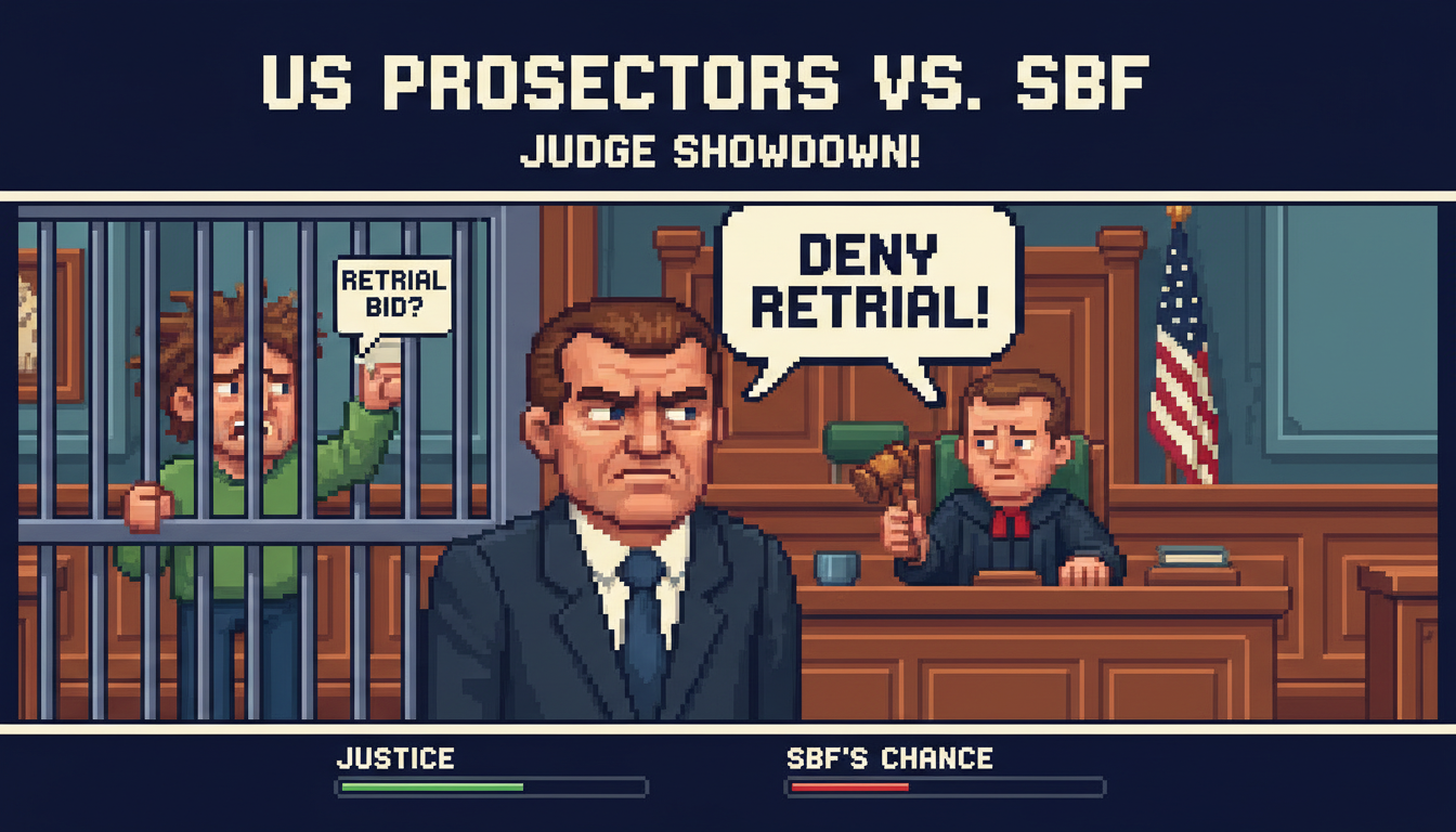 US Prosecutors Urge Judge to Deny SBF Retrial Bid