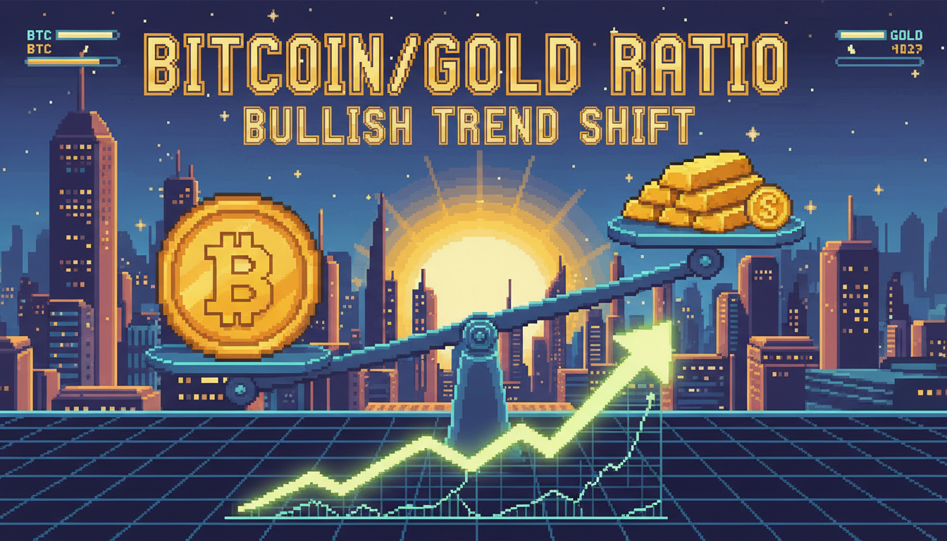 Bitcoin/Gold Ratio Signals Potential Bullish Trend Shift