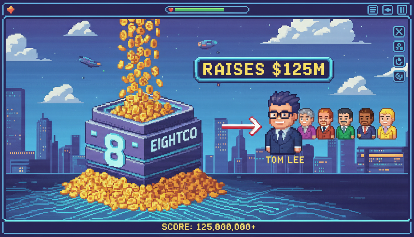 Tech Firm Eightco Raises $125M, Adds Tom Lee